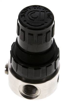 Regulador de presión G1/4'' 350l/min 0.2-3.0bar/3-44psi Acero inoxidable/POM Gases Líquidos