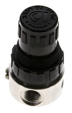 Regulador de presión G1/4'' 350l/min 0.2-3.0bar/3-44psi Acero inoxidable/POM Gases Líquidos