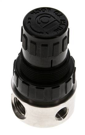 Regulador de presión G1/4'' 350l/min 0.2-3.0bar/3-44psi Acero inoxidable/POM Gases Líquidos