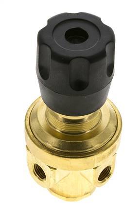 Pressure Regulator G1/4'' 490 l/min 0.1-1.5bar/1-22psi Brass CO2