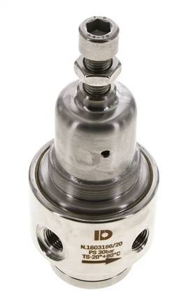 Regulador de presión G1/4'' 700l/min 0,5-8,0bar/7-116psi