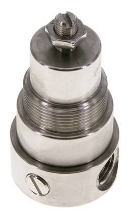 Pressure Regulator G1/4'' 350 l/min 0.5-8.0bar/7-116psi Stainless Steel Gases Liquids