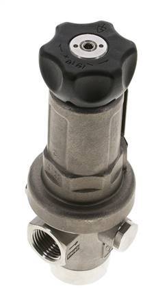 Regulador de presión de precisión G1/2'' 1900l/min 5.0-30.0bar/72-435psi Acero inoxidable