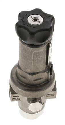 Regulador de presión de precisión G1/2'' 1900l/min 5.0-30.0bar/72-435psi Acero inoxidable