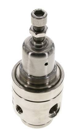 Pressure Regulator G3/8'' 700 l/min 2.0-30.0bar/29-435psi Stainless Steel Gases Liquids