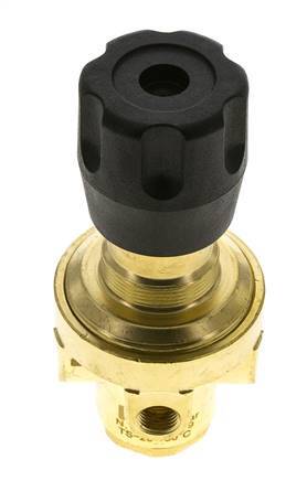 Pressure Regulator G1/4'' 490 l/min 0.5-8.0bar/7-116psi Brass CO2