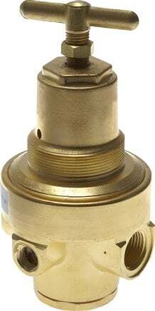 Pressure Regulator 1/2'' NPT 1500 l/min 2.0-30.0bar/29-435psi Brass