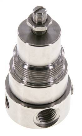 Pressure Regulator G1/4'' 350 l/min 0.2-3.0bar/3-44psi Stainless Steel