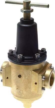Regulador de presión G1 1/2'' 15000l/min 1.0-15.0bar/14-218psi Latón