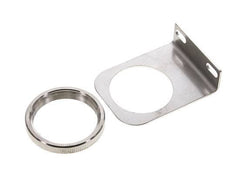 Bracket for Pressure Regulator and Filter-Regulator 1/2 and 3/4'' Stainless Steel with Nut