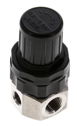 Regulador de presión G1/4'' 320l/min 0.5-6.0bar/7-87psi Acero inoxidable