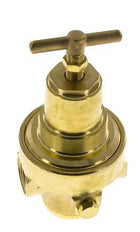 Pressure Regulator G1/2'' 1500 l/min 0.1-1.5bar/1-22psi Brass CO2
