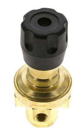 Regulador de presión G1/4'' 490l/min 0.2-3.0bar/3-44psi Latón CO2