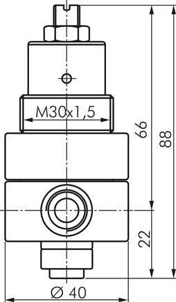 Diafragma de repuesto PTFE/NBR 1/4''