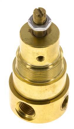 Pressure Regulator G1/4'' 330 l/min 0.5-8.0bar/7-116psi Brass Gases Liquids