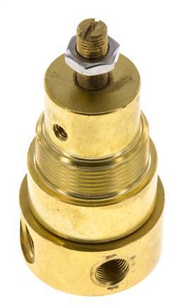 Pressure Regulator G1/4'' 330 l/min 0.5-8.0bar/7-116psi Brass Gases Liquids