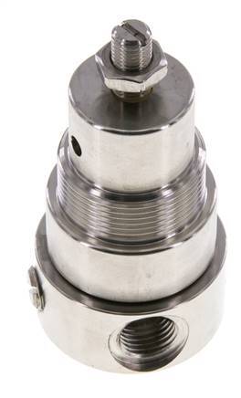Pressure Regulator G1/4'' 350 l/min 0.1-1.5bar/1-22psi Stainless Steel Gases Liquids