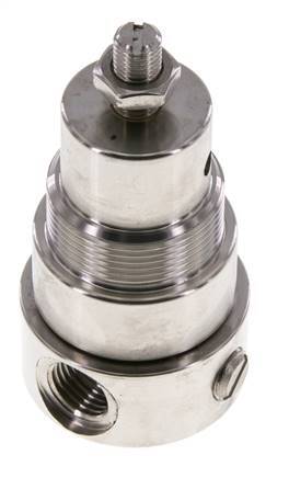 Pressure Regulator G1/4'' 350 l/min 0.1-1.5bar/1-22psi Stainless Steel Gases Liquids