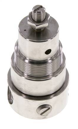 Pressure Regulator G1/4'' 350 l/min 0.1-1.5bar/1-22psi Stainless Steel Gases Liquids