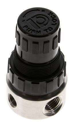 Regulador de presión G1/4'' 350l/min 0.1-1.5bar/1-22psi Acero inoxidable/POM