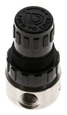 Regulador de presión G1/4'' 350l/min 0.1-1.5bar/1-22psi Acero inoxidable/POM