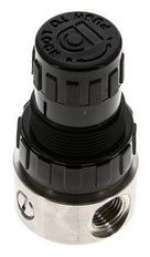 Regulador de presión G1/4'' 350l/min 0.1-1.5bar/1-22psi Acero inoxidable/POM