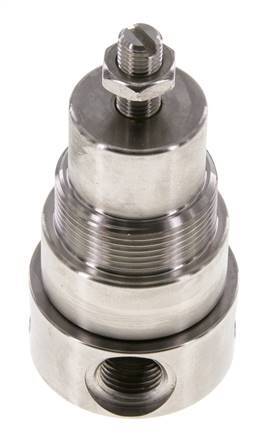 Pressure Regulator G1/4'' 350 l/min 0.2-3.0bar/3-44psi Stainless Steel Gases Liquids