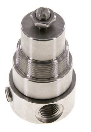 Regulador de presión G1/4'' 350l/min 0.1-1.5bar/1-22psi Acero inoxidable