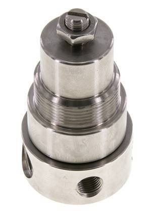 Regulador de presión G1/4'' 350l/min 0.1-1.5bar/1-22psi Acero inoxidable