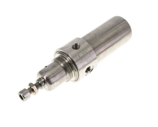Filter-Regulator G1/4'' 800 l/min 1.5-15.0bar/22-218psi Manual Stainless Steel