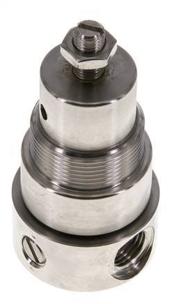 Regulador de presión G1/4'' 350l/min 1.0-15.0bar/14-218psi Acero inoxidable