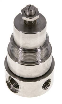 Regulador de presión G1/4'' 350l/min 1.0-15.0bar/14-218psi Acero inoxidable