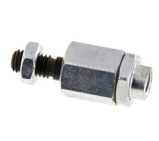 Junta flotante M6 para cilindro Acero cincado