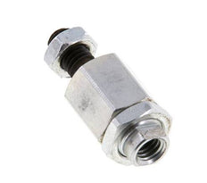 Junta flotante M6 para cilindro Acero cincado