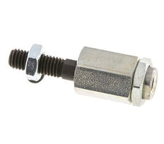 Floating Joint M8 for Cylinder Zinc plated steel