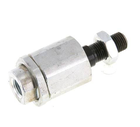 Junta flotante M12 x 1,25 para cilindro Acero cincado