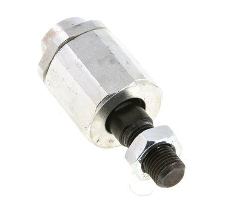 Junta flotante M12 x 1,25 para cilindro Acero cincado