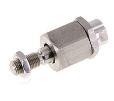 Floating Joint M12 x 1.25 for Cylinder Stainless steel 304 (1.4301)