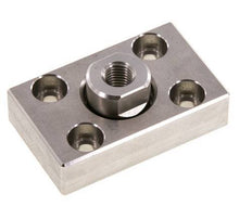 Acoplamiento flexible con placa de montaje para cilindro ISO 15552 ISO 21287 de 25 mm y 32 mm