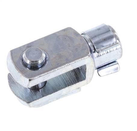 Pasador de horquilla M6 Acero cincado