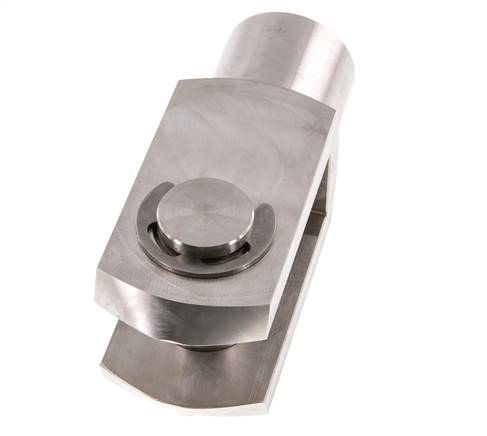 Pasador de horquilla M27 x 2 Acero inoxidable 303 (1.4305)