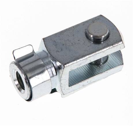 Pasador de horquilla M10 x 1,25 Acero cincado