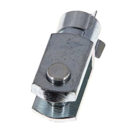 Pasador de horquilla M10 x 1,25 Acero cincado