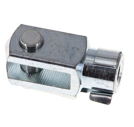 Pasador de horquilla M10 x 1,25 Acero cincado