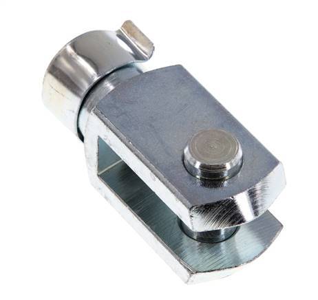 Pasador de horquilla M12 x 1,25 Acero cincado