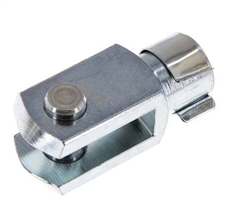 Pasador de horquilla M12 x 1,25 Acero cincado