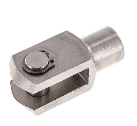 Pasador de horquilla M12 x 1,25 Acero inoxidable 1.4571