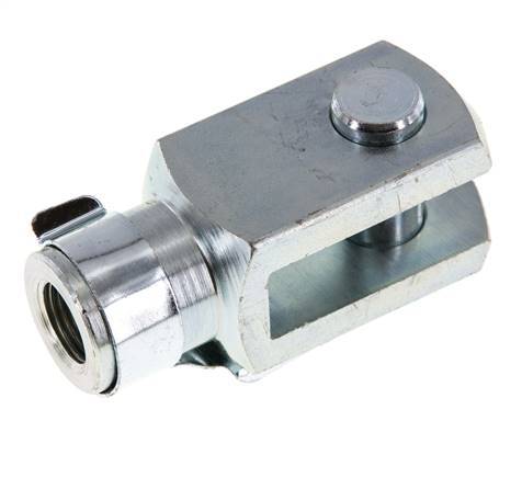 Pasador de horquilla M16 x 1,5 Acero cincado