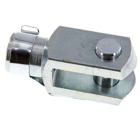 Pasador de horquilla M16 x 1,5 Acero cincado