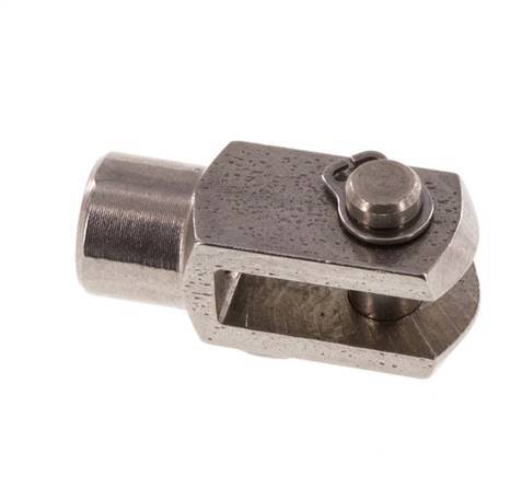 Pasador de horquilla M4 Acero inoxidable 303 (1.4305)